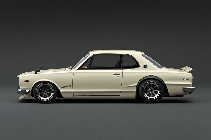 IG0496 1/12 Nissan Skyline 2000 GT-R (KPGC10) White | LINE UP