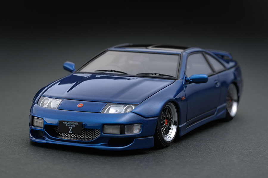 IG0572 1/43 Nissan Fairlady Z(Z32) 2by2 Blue | LINE UP | ignition