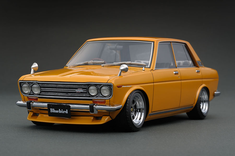 IG0614 1/18 Datsun Bluebird SSS (510) Brown | LINE UP | ignition