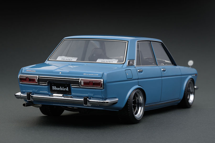 IG0616 1/18 Datsun Bluebird SSS (510) Light Blue | LINE UP