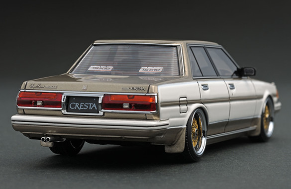 IG0684 1/43 Toyota Cresta (GX71) Super Lucent White/Gold | LINE UP