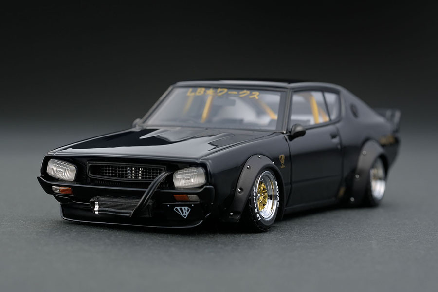 IG0724 1/43 LB-WORKS Kenmeri 2Dr Black | LINE UP | ignition model