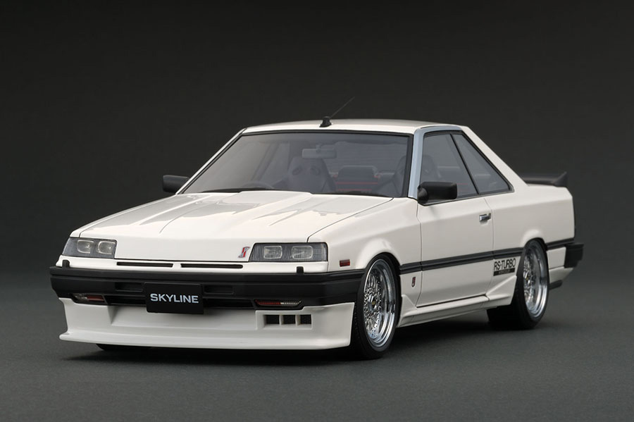 IG0994 1/18 Nissan Skyline 2000 RS-X Turbo-C (R30) White | LINE UP