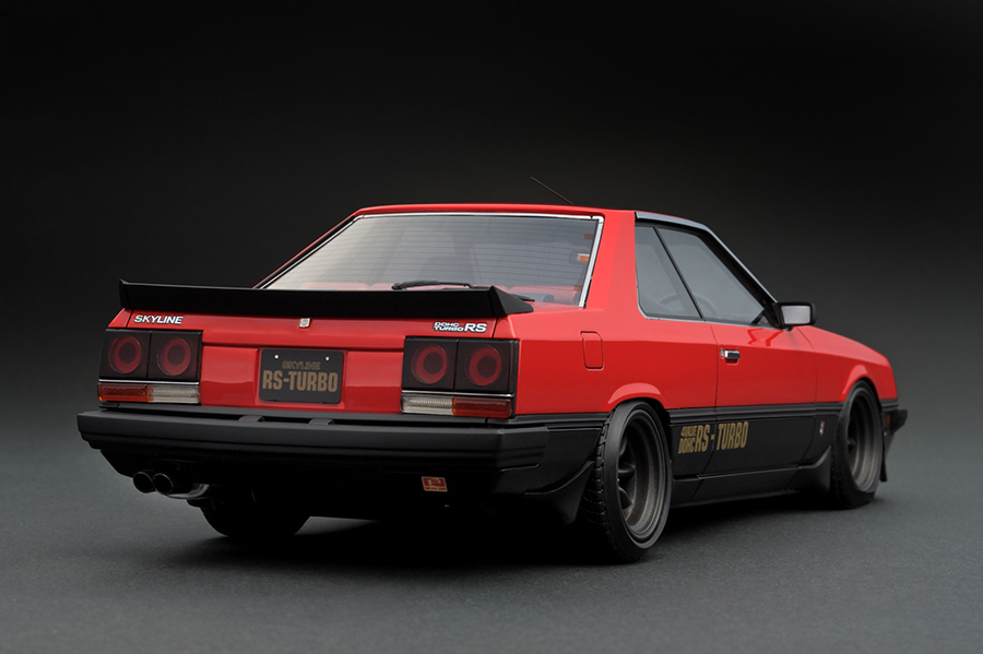 IG0983 1/18 Nissan Skyline 2000 RS-Turbo (R30) Red | LINE UP