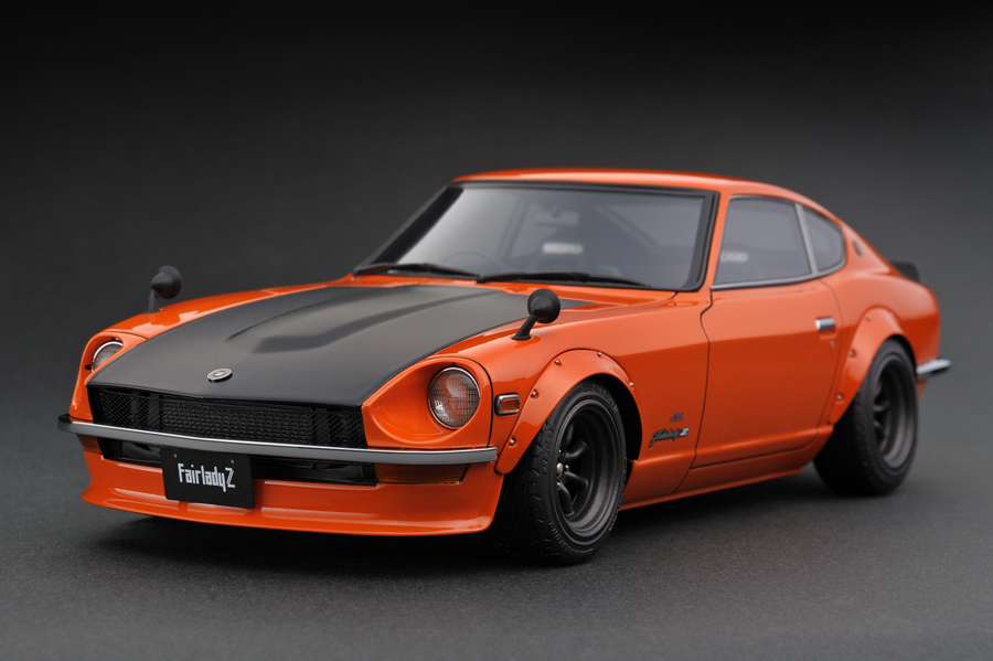IG0219 1/18 Nissan Fairlady Z432-R (PS30) Orange | LINE UP