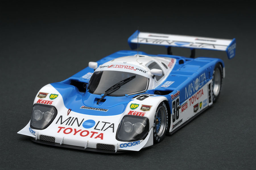 IG0296 1/43 MINOLTA Toyota 90C-V (#36) 1990 JSPC | LINE UP | [公式
