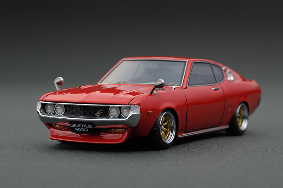 IG0282 1/43 Toyota Celica 1600GT LB (TA27) Red | LINE UP