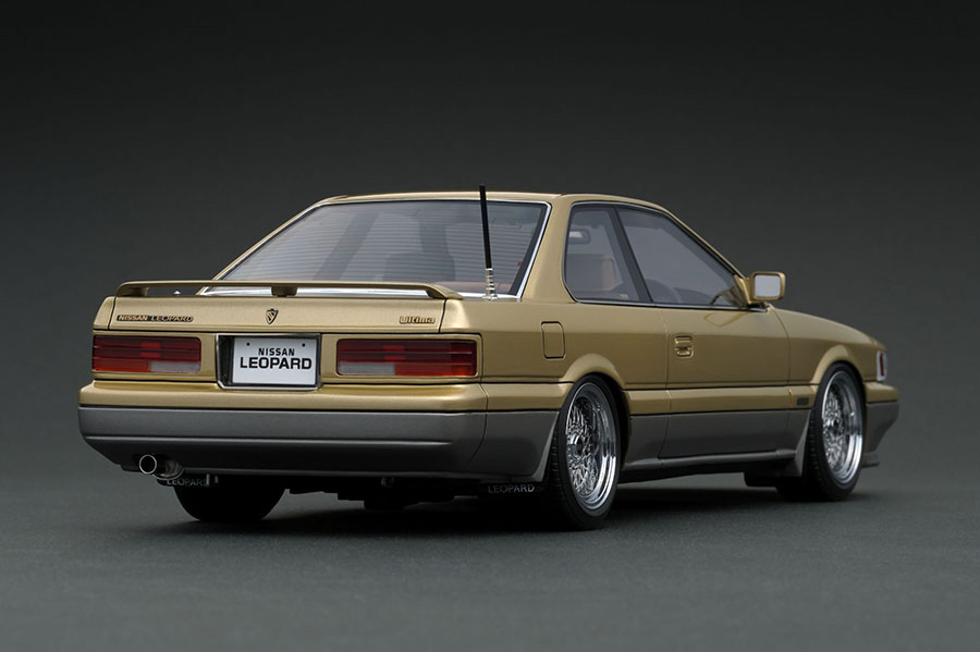 IG1557 1/18 Nissan Leopard (F31) Ultima V30TWINCAM TURBO Gold