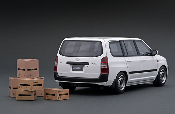 IG1642 1/18 Toyota Probox GL (NCP51V) White | LINE UP | [公式