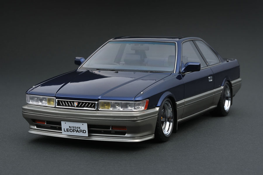 IG1015 1/18 Nissan Leopard 3.0 Ultima (F31) Blue | LINE UP | [公式