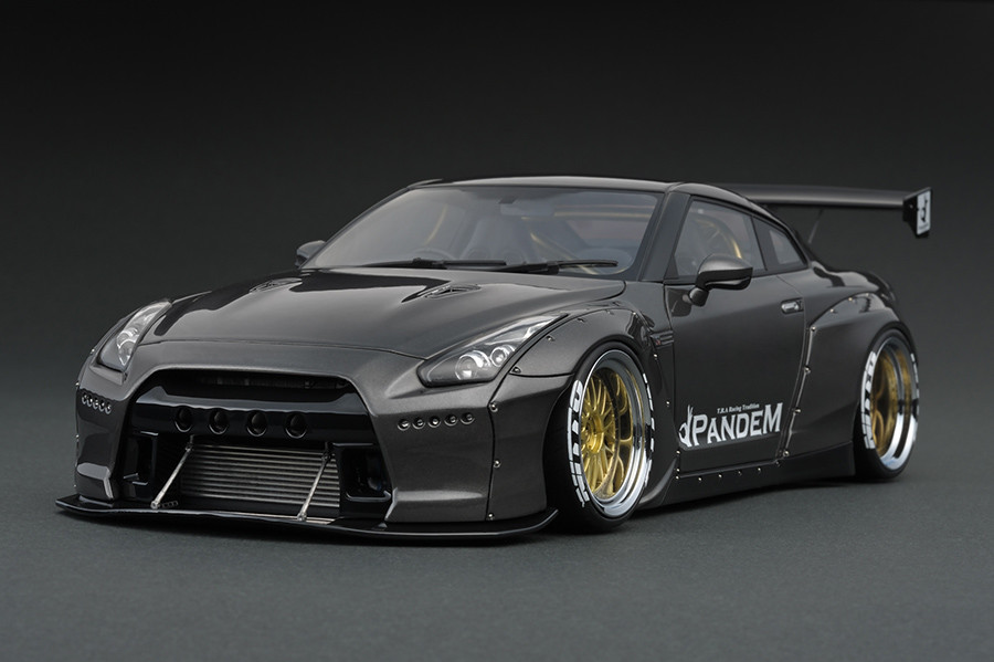 IG1002 1/18 PANDEM R35 GT-R Gun Metallic | LINE UP | ignition