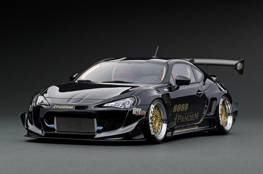 IG1126 1/18 PANDEM TOYOTA 86 V3 Black | LINE UP | [公式] ignition