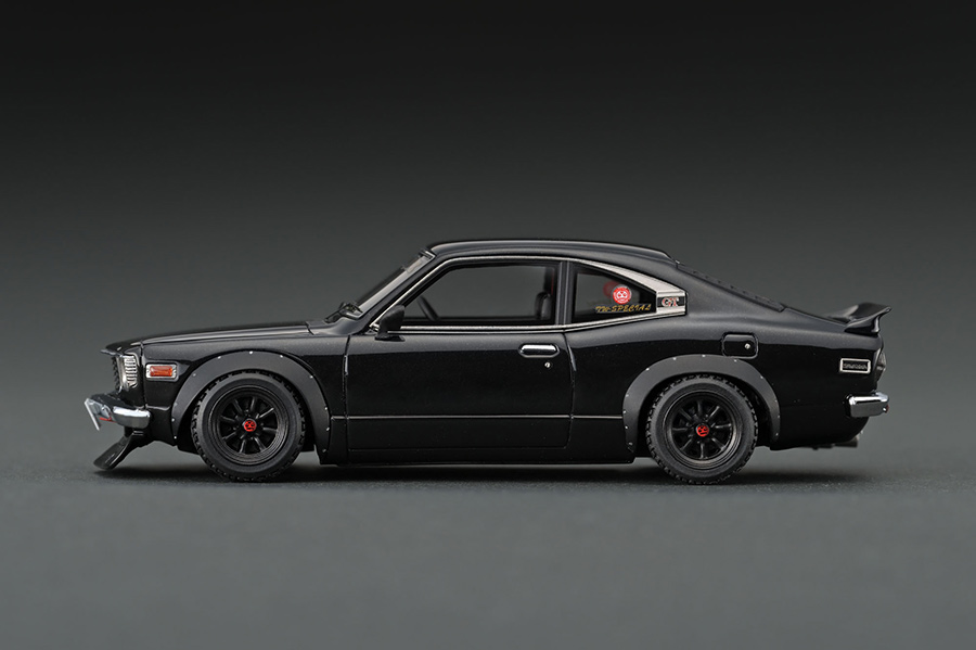 IG1159 1/43 Mazda Savanna (S124A) Semi Works Black TanoWorks ver