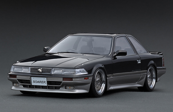 IG1326 1/18 Toyota Soarer (Z20) 2.0GT-TWIN TURBO L Black/Silver