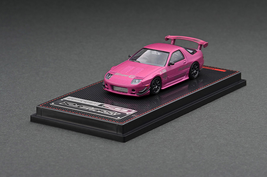 IG2499 1/64 Mazda RX-7 (FC3S) RE Amemiya Matte Purple Metallic