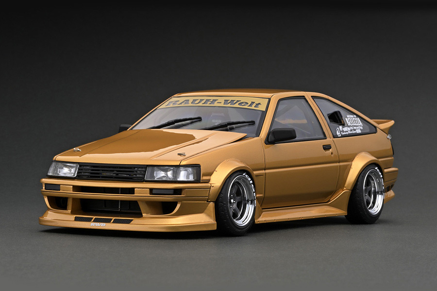 IG2608 1/18 RWB AE86 Gold | LINE UP | [公式] ignition model
