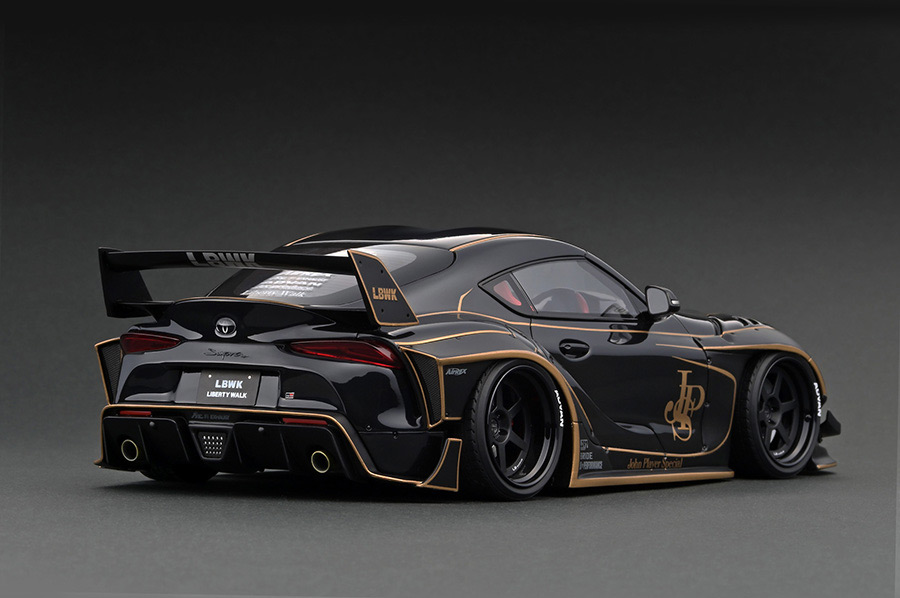 1/18 ignition LBWK トヨタスープラ マルティニカラー 1/18 ignition