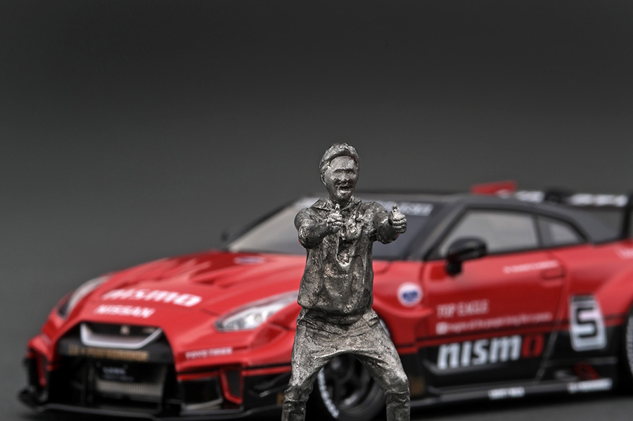 IG2731 1/43 LB-Silhouette WORKS GT Nissan 35GT-RR Red/Black With