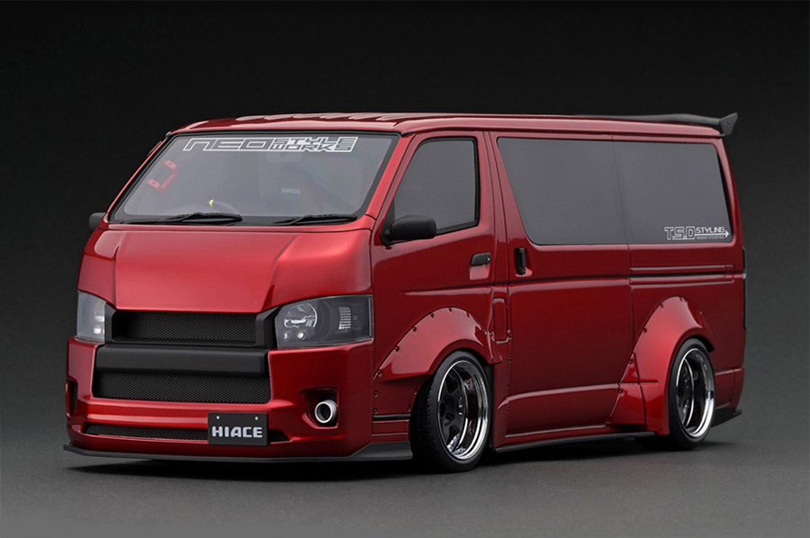 IG2806 1/18 T・S・D WORKS HIACE Red Metallic | LINE UP | [公式