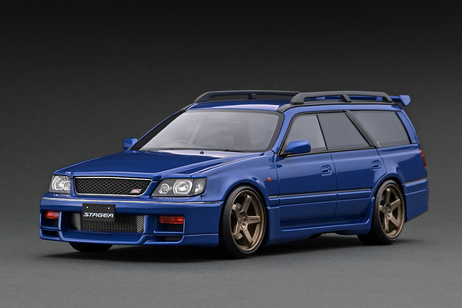 IG2891 1/18 Nissan STAGEA 260RS (WGNC34) Blue | LINE UP | [公式