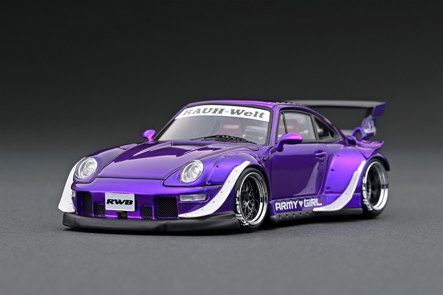 IG2177 1/43 RWB 993 Purple Metallic | LINE UP | [公式] ignition