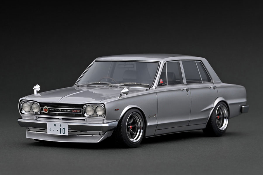 IG3511 1/18 Nissan Skyline 2000 GT-R (PGC10) Silver 10th
