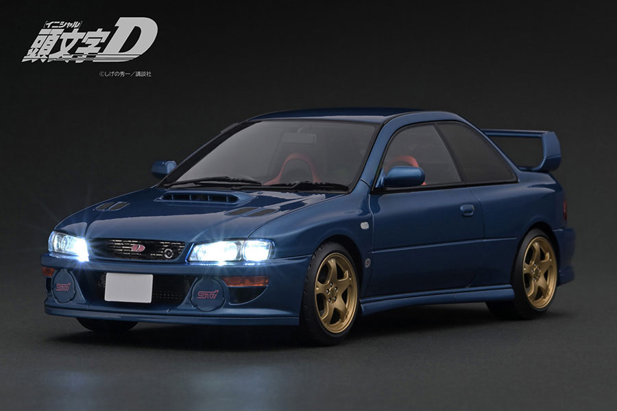 IG3539 1/18 INITIAL D SUBARU Impreza WRX type R STi Version V (GC8