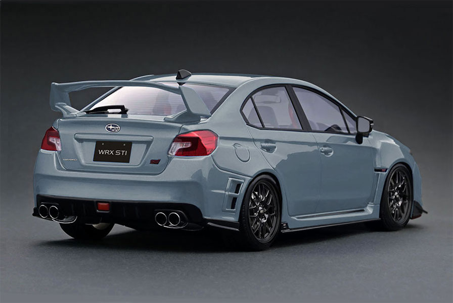 IG3612 1/18 SUBARU WRX (CBA-VAB) STI Gray Khaki | LINE UP | [公式