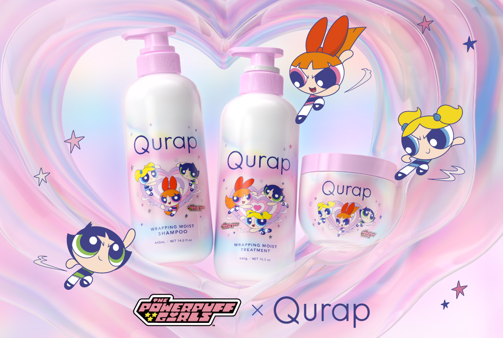 初コラボ】パワーパフ ガールズ✕Qurapのヘアケアアイテムが11月1日