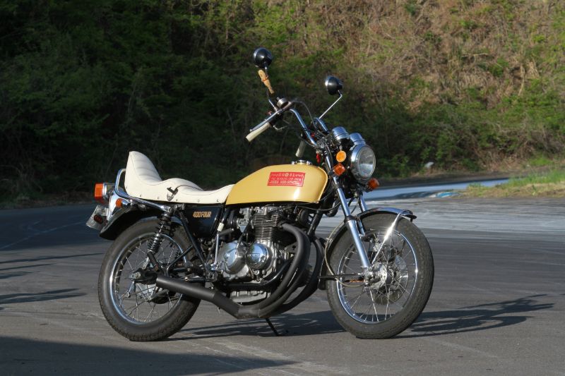 CB400F ヨンフォア三段シート CB400F チョビ三段シート CB400F チョビ