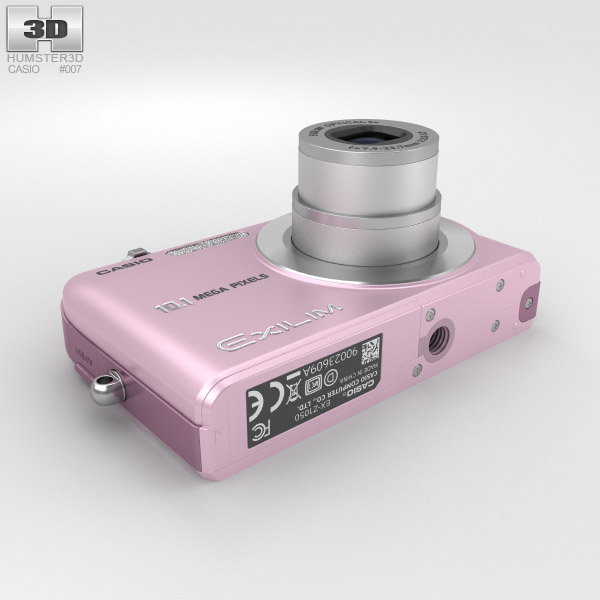 カシオ エクシリム EX-Z1050 ピンク 3Dモデル - ダウンロード 撮影