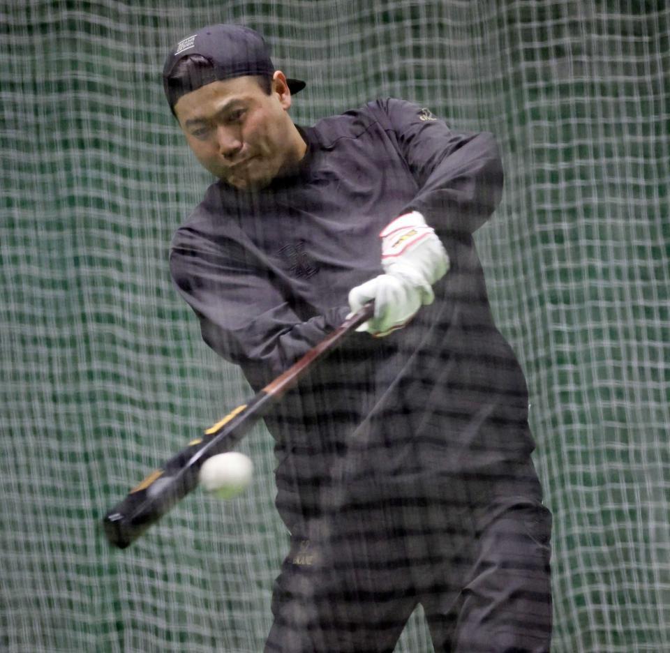 広島・末包 新打法着手「100％の力を使い切れるように」インパクト