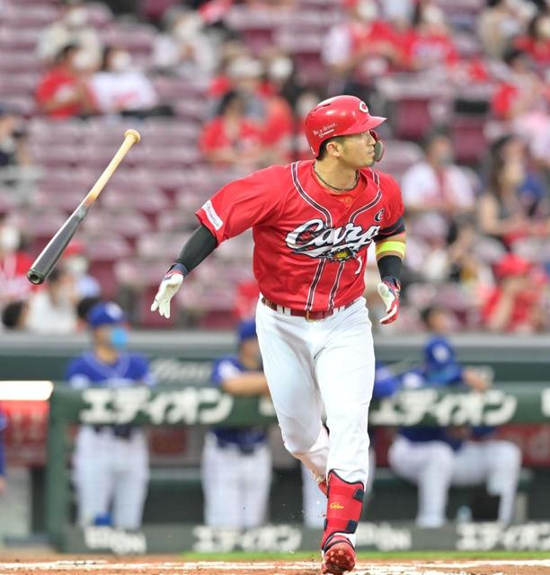 広島・鈴木誠が大爆発 1試合2発で直近11試合で9本塁打/広島カープ