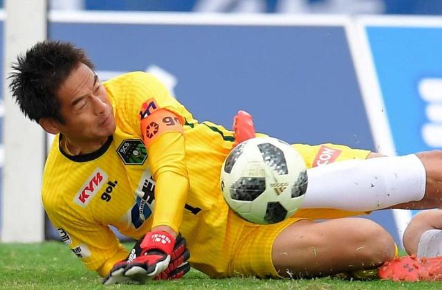 GK川口能活、神がかりセーブ連発で引退「守備のところで貢献しようと