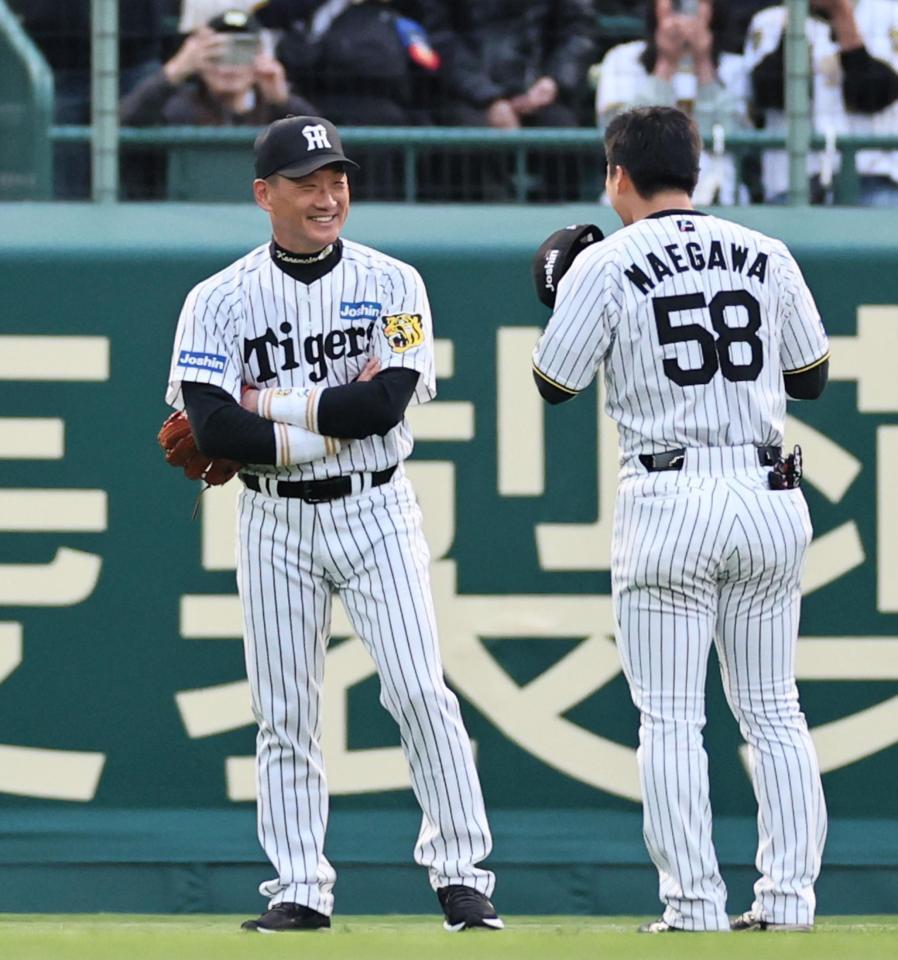 阪神 金本知憲氏の甲子園帰還で「自然と涙が」「全阪神ファン涙案件