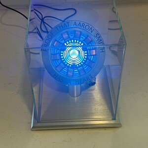 カスタム アーク リアクター MK 1 & MK2 モデル ランプ アイアンマン