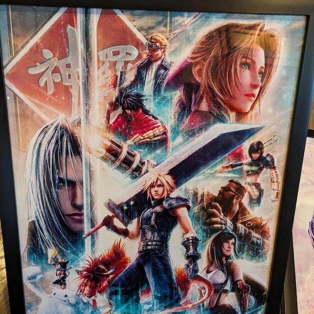 ファイナルファンタジーVII リメイク - 限定版ファインアートプリント