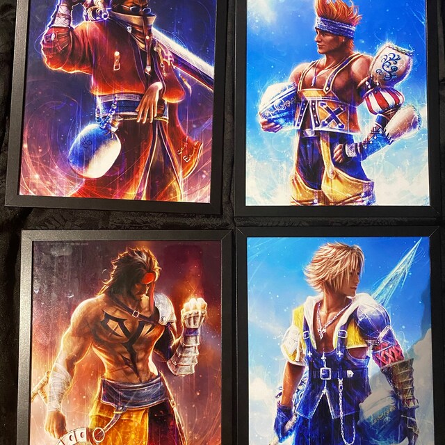 Jecht Final Fantasy X- Limited Edition Fine Art Print -FFX Poster