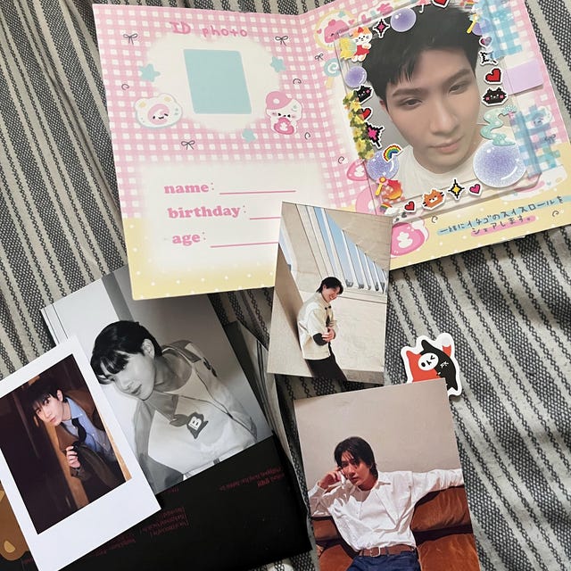 Official GMMTV Book Fair Collectible Random Selfie Cards (jimmysea