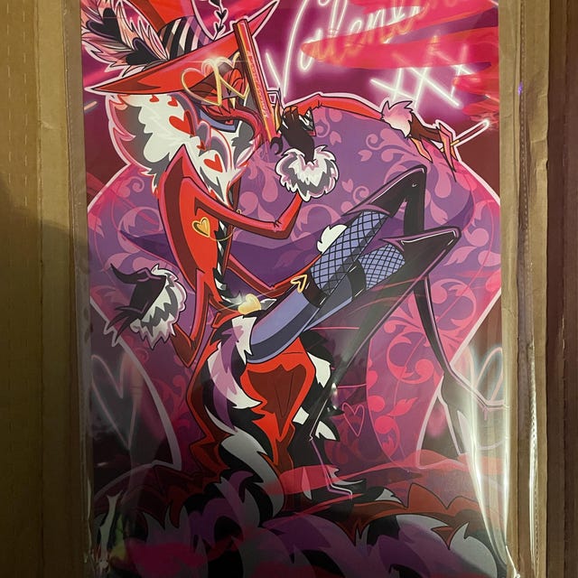 The Vees 11x17 マットアートプリント | Hazbin Hotel | Vox