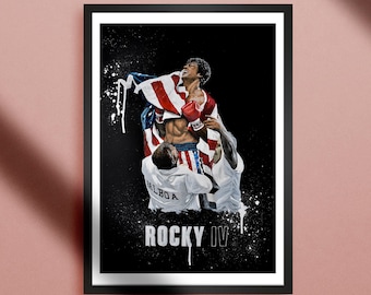 ロッキー4 シルベスター・スタローン ボクシング映画 ビンテージ