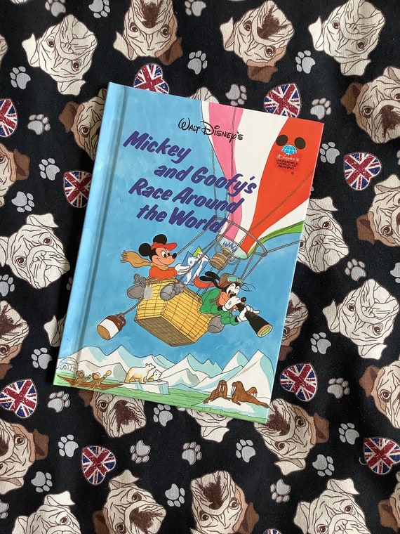 1984 Vintage Children's Book First Edition Walt Disney's 'mickey
