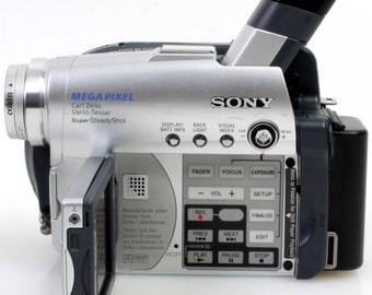 Sony DSC-DVD201 Handycam W/ Dvd-rs, Battery, Charger, Case - Etsy