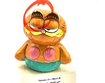 Gorgeous Collectible and Vintage Porcelain Garfield by Enesco