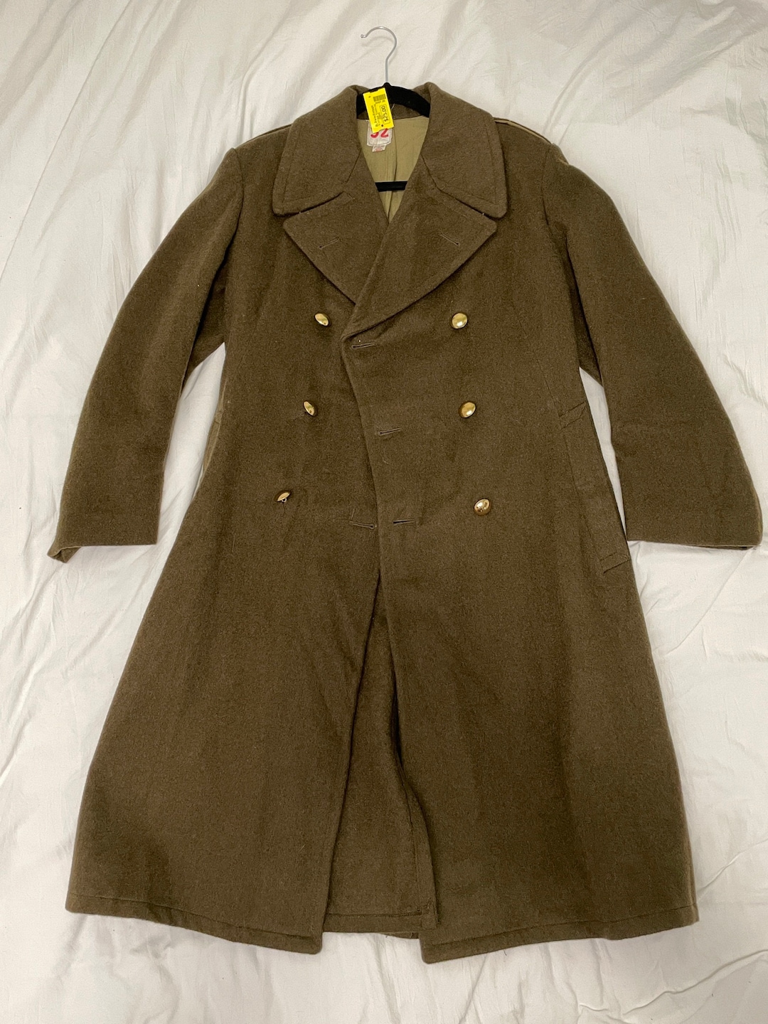 Vintage Military French Trench Coat - Etsy