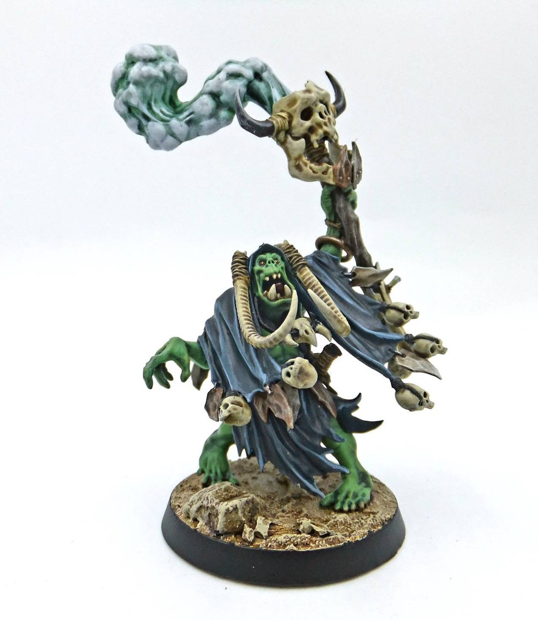 Weirdnob Shaman Orruk Ork Painted Miniature Model for Sale, Custom