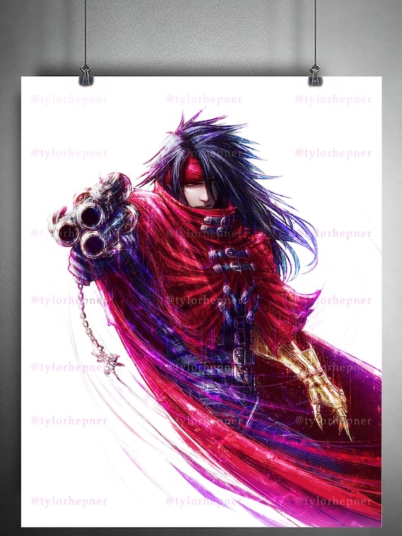 ヴィンセント ファイナルファンタジー VII - 限定版ファインアート