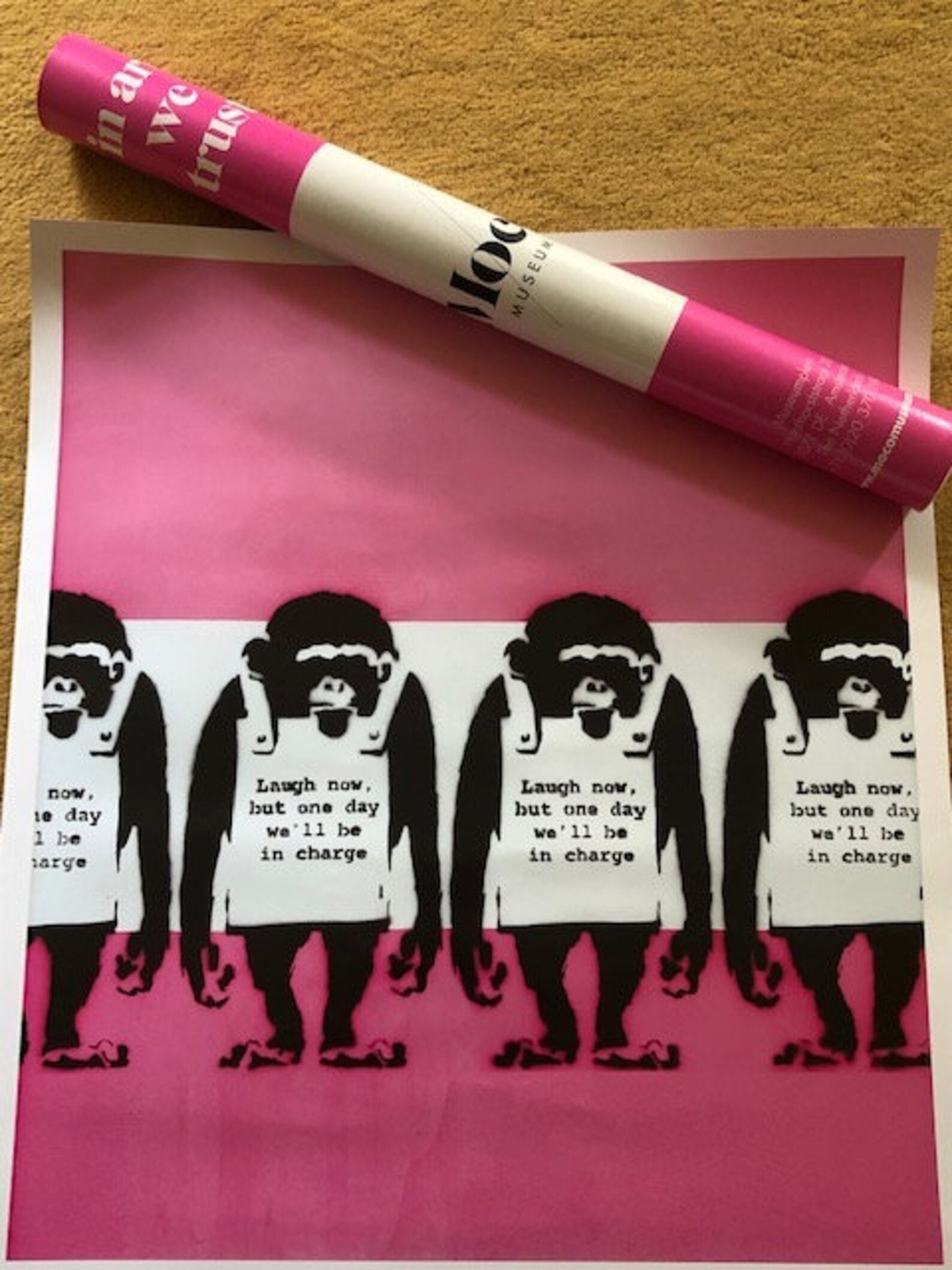 Banksy ポスター SWEET Moco museum Banksy ポスター SWEET Moco