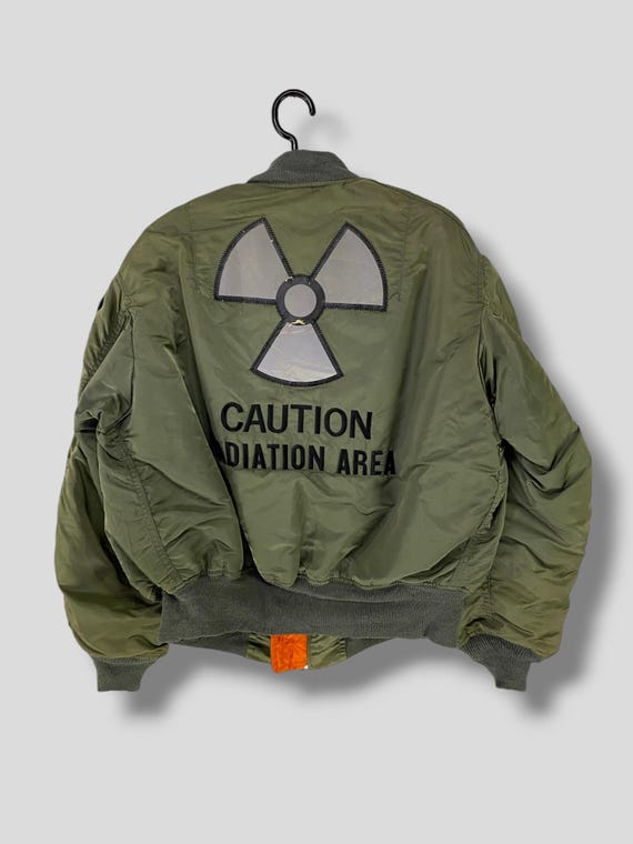 Vintage 90s Alpha Industries Embroidered Logo Army Navy Surplus MA