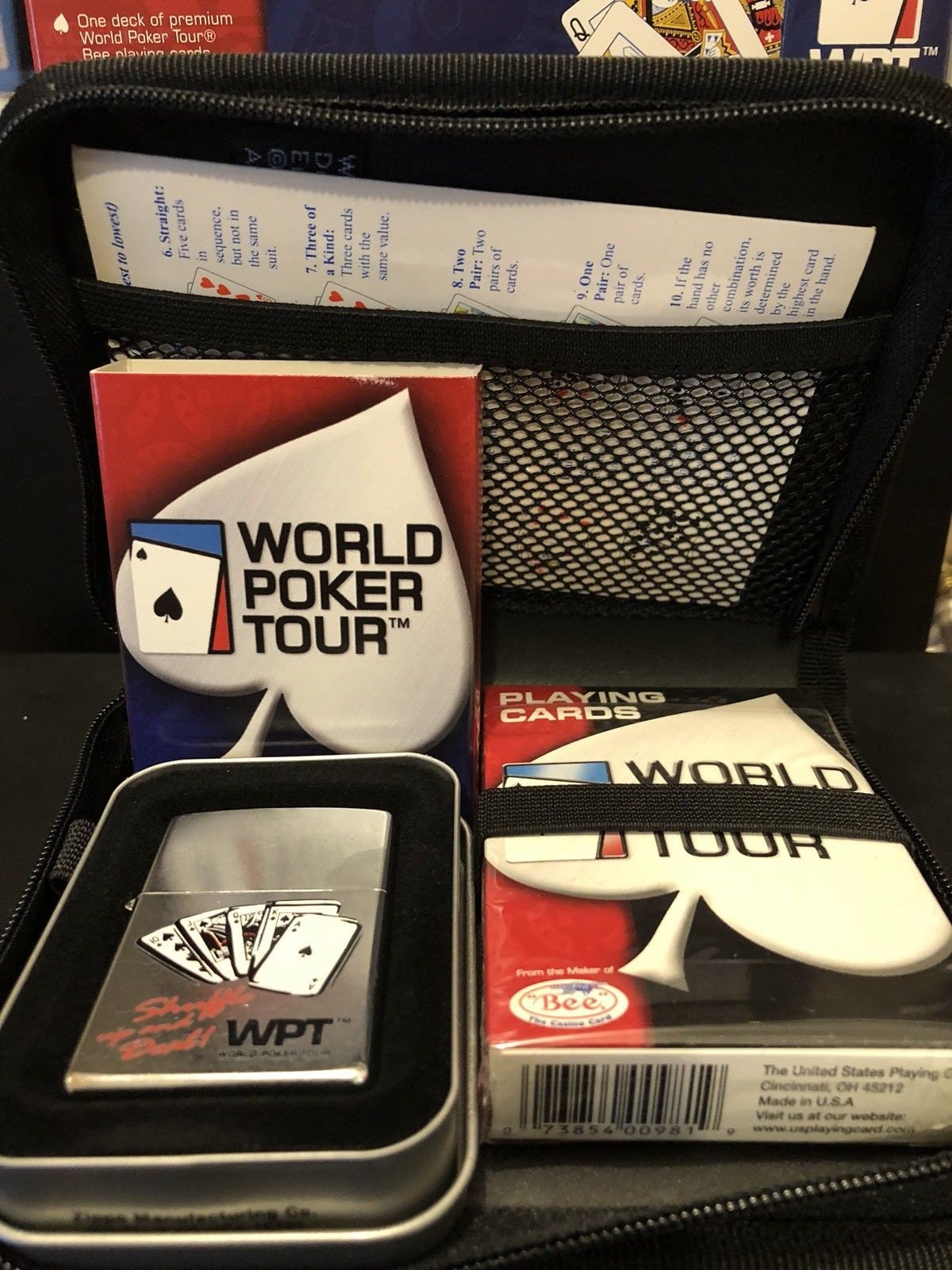 トランプ WPT Zippo LIGHTER PLAYING CARDS set il_fullxfull